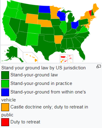 Nearly Half Of States Have Stand Your Ground Laws Like Florida S