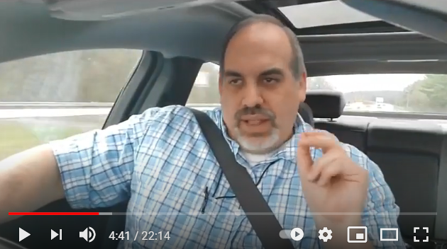 Aaron in car