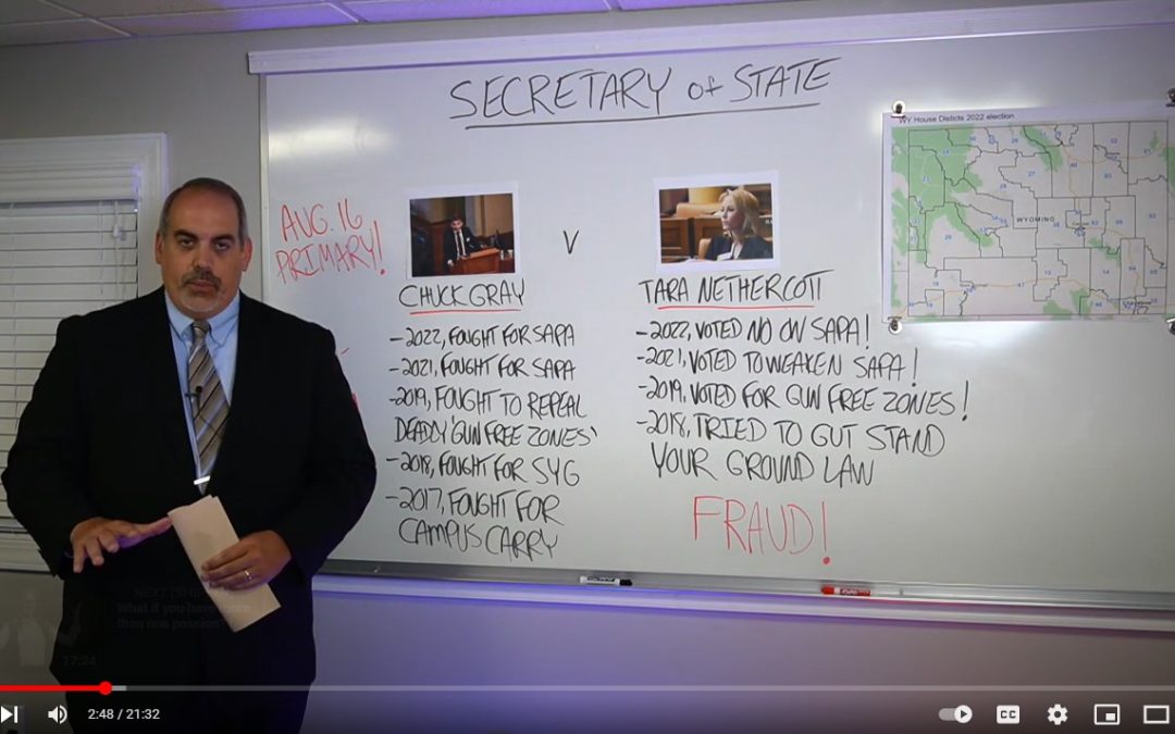 Must Watch: Chuck Gray v Tara Nethercott as SOS?