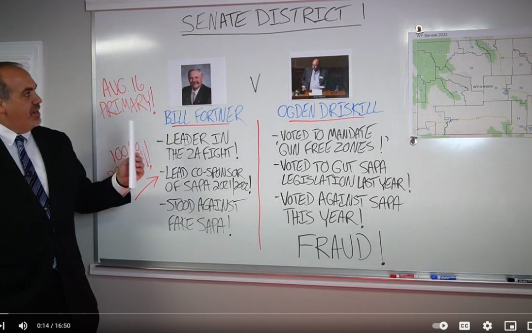 Ogden Driskill: The Definition of a RINO!