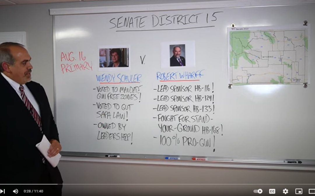 Bob Wharff v Wendy Schuler: Who Will Fight for Gun Owners?