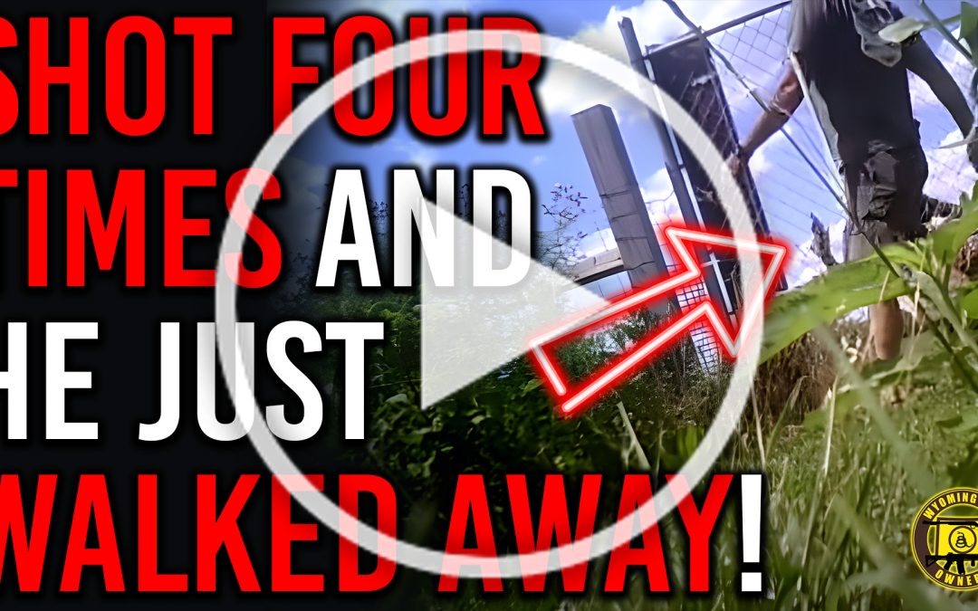 Video Report: Shot Four Times, and He Just Walked Away!