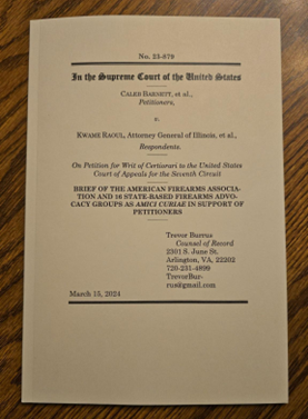 Our Supreme Court Amicus Brief Filed!