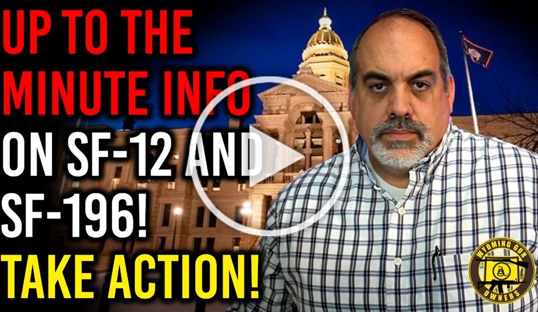 Video Update on Status of Gun Bills in Cheyenne!