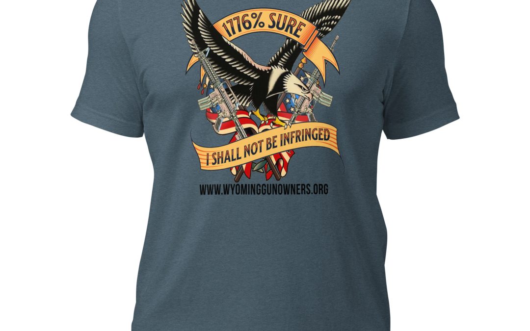 Short-Sleeve – Unisex – Black Text -“I’m 1776% Sure” – Unisex t-shirt