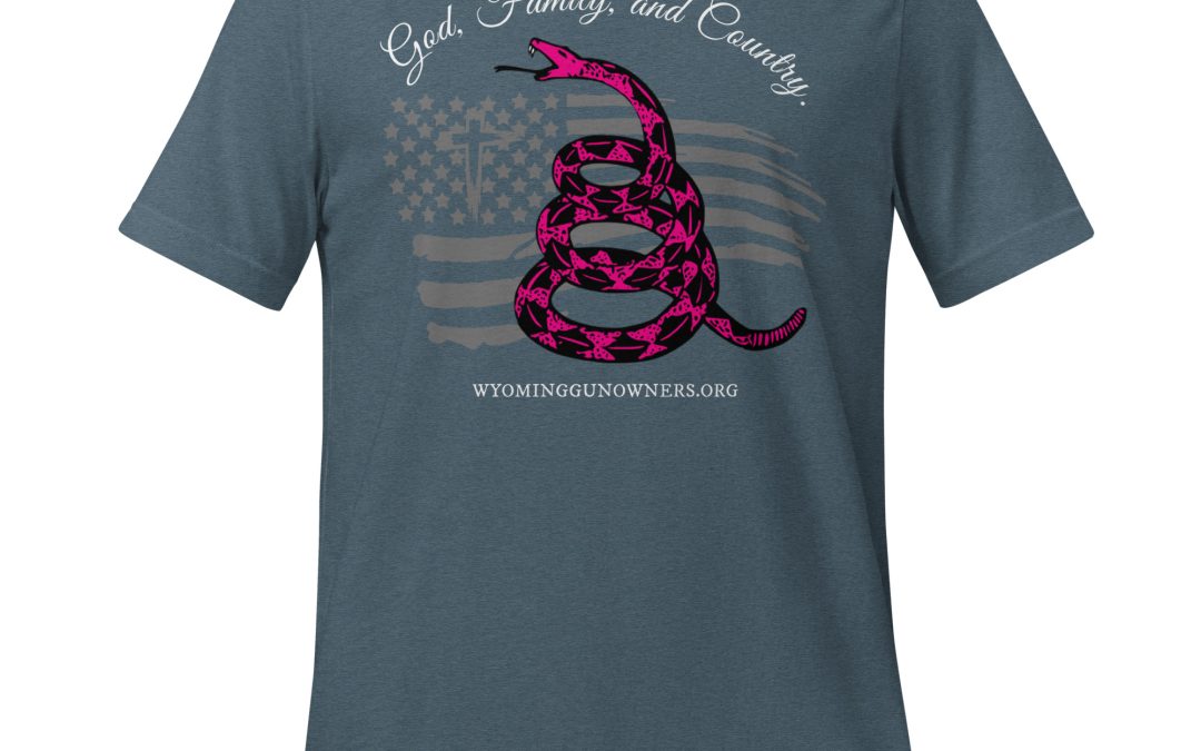 Women’s – White Text – God, Family and Country – Premium Unisex t-shirt