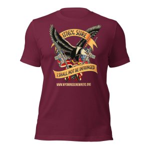 Gold Text -“I’m 1776% Sure” - Unisex t-shirt