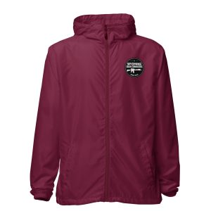 WYGO - Unisex lightweight zip up windbreaker
